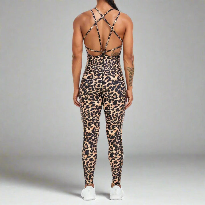 Leo - Leopard Backcross One Piece Sportwear