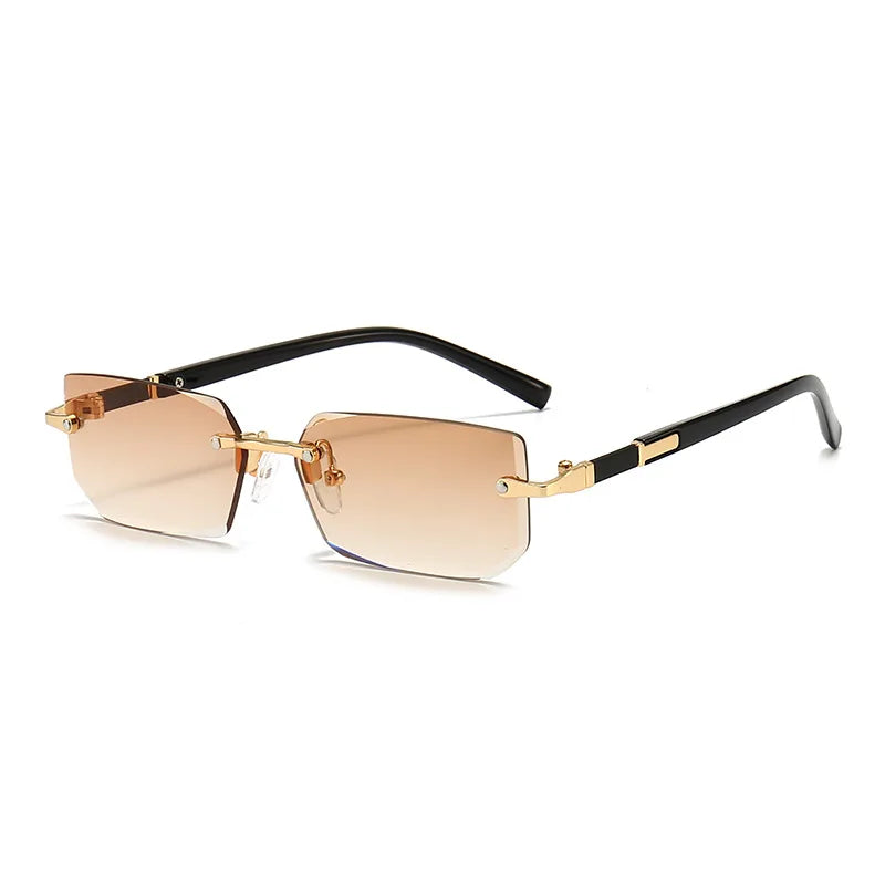 Sleek Rimless Sunglasses