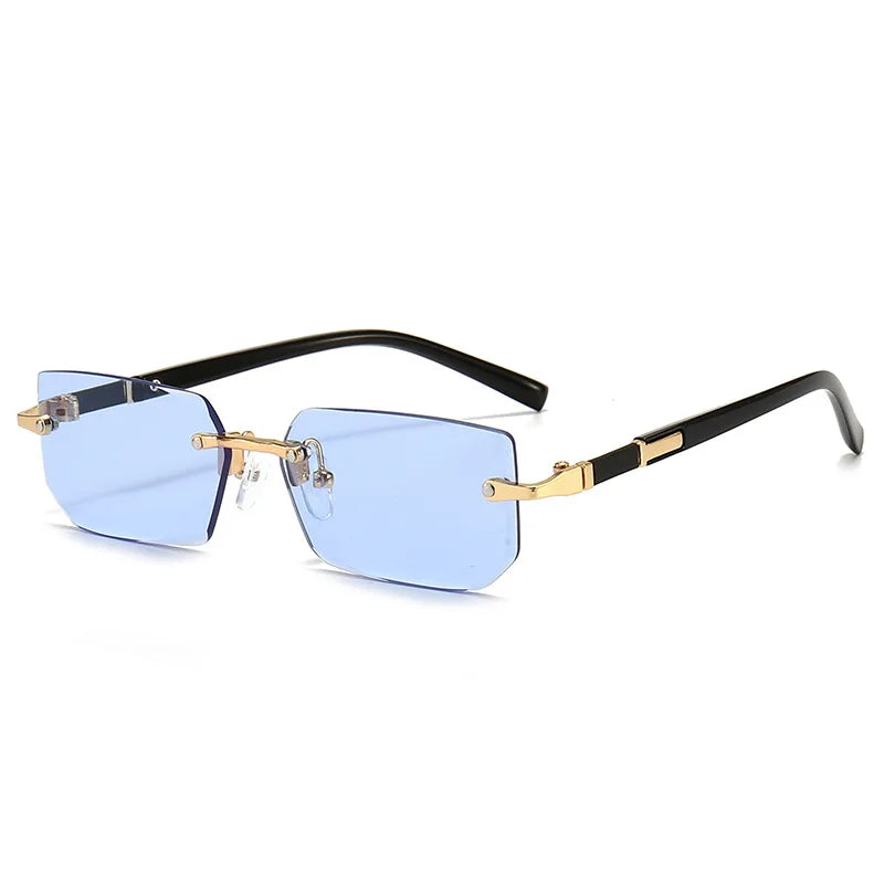 Sleek Rimless Sunglasses