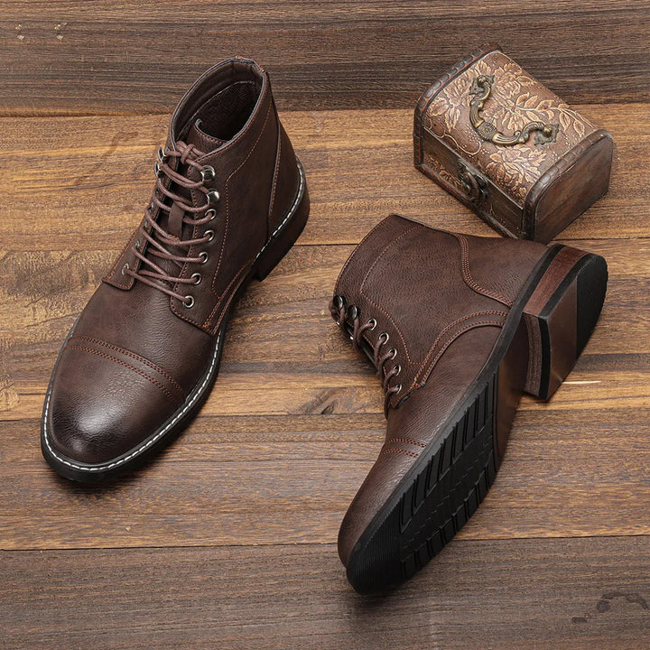 Jameson | Vintage Cap-Toe Derby Boots