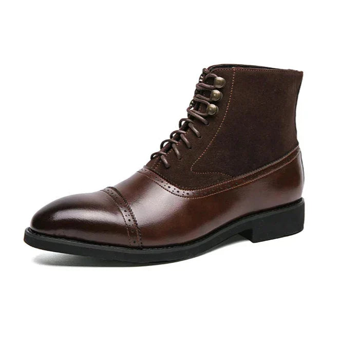 Felix | Classic Lace-Up Leather Boots