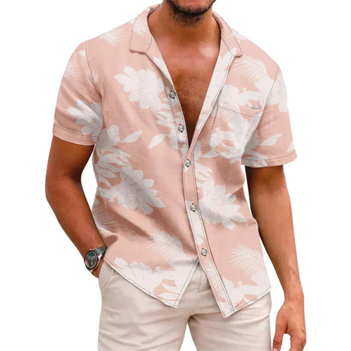 AARON | Floral Shirt for Men