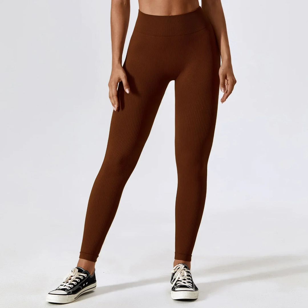 Tess - Push Up Ribbed Leggings