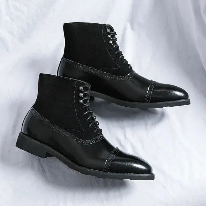 Felix | Classic Lace-Up Leather Boots