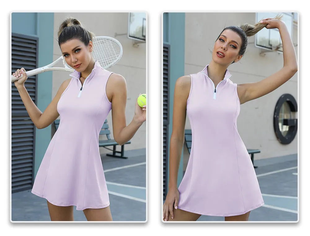 Sammi - Tennis/Golf  Sleeveless Sport Dress with shorts