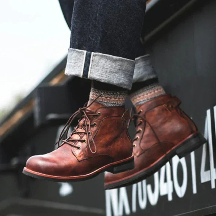 VINCENZO | MEN'S LEATHER BOOTS