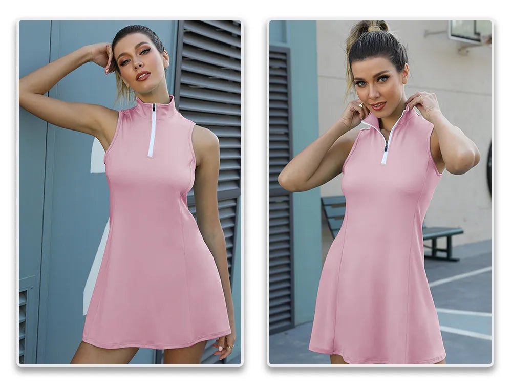 Sammi - Tennis/Golf  Sleeveless Sport Dress with shorts