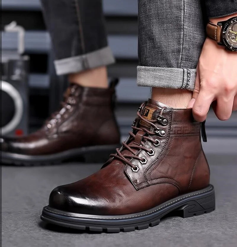 Arthur | Men's Leather Ranger Boots