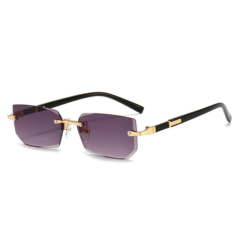 Sleek Rimless Sunglasses