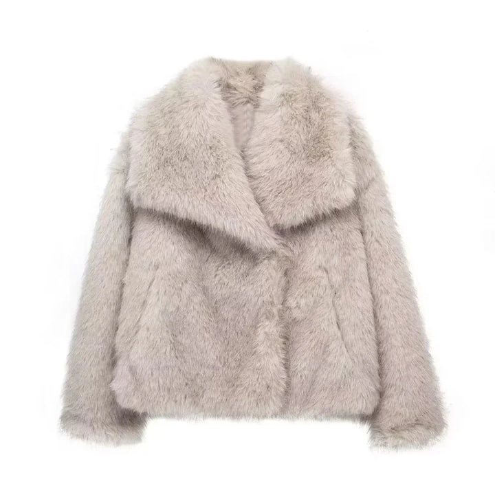 Elevate Your Style with the Auralis Chic Faux Fur Jacket