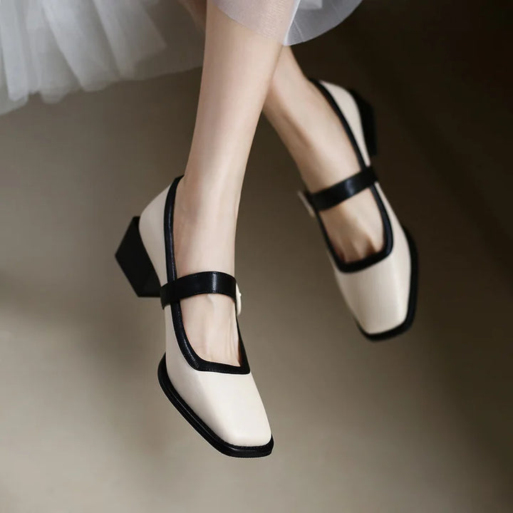 Britannia Strap Heel