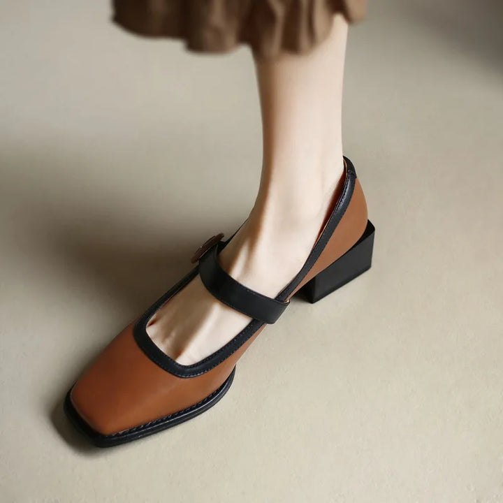 Britannia Strap Heel