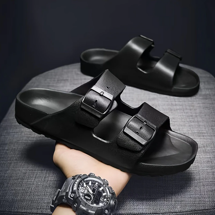 Double Buckle EVA Summer Sandals