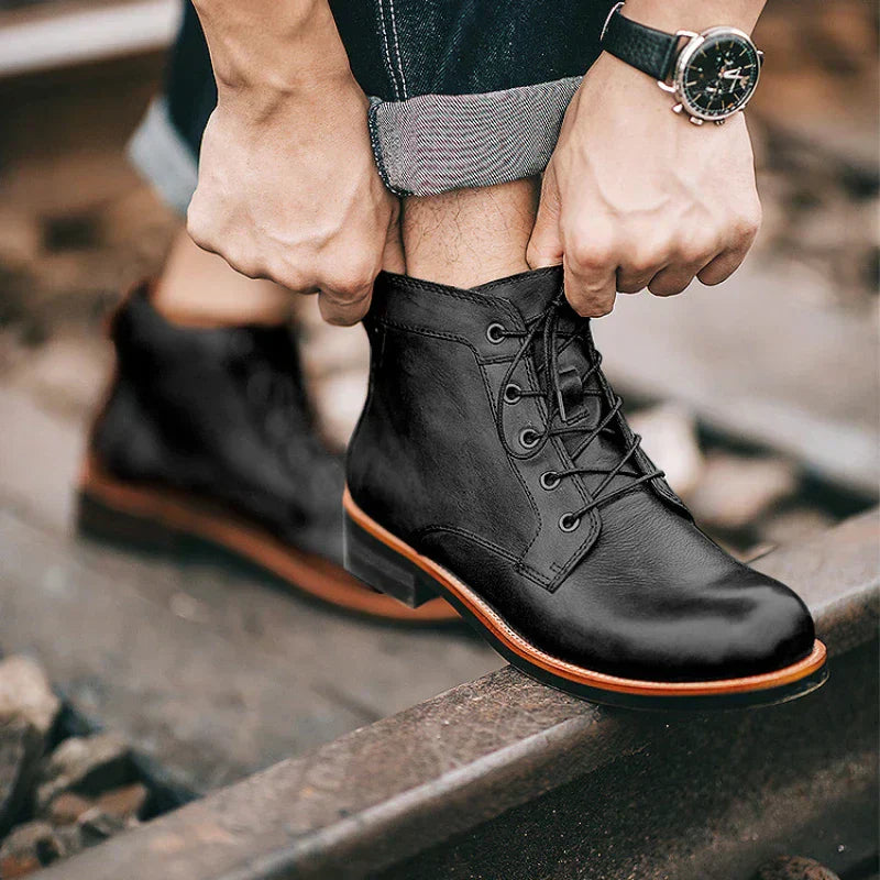 VINCENZO | MEN'S LEATHER BOOTS