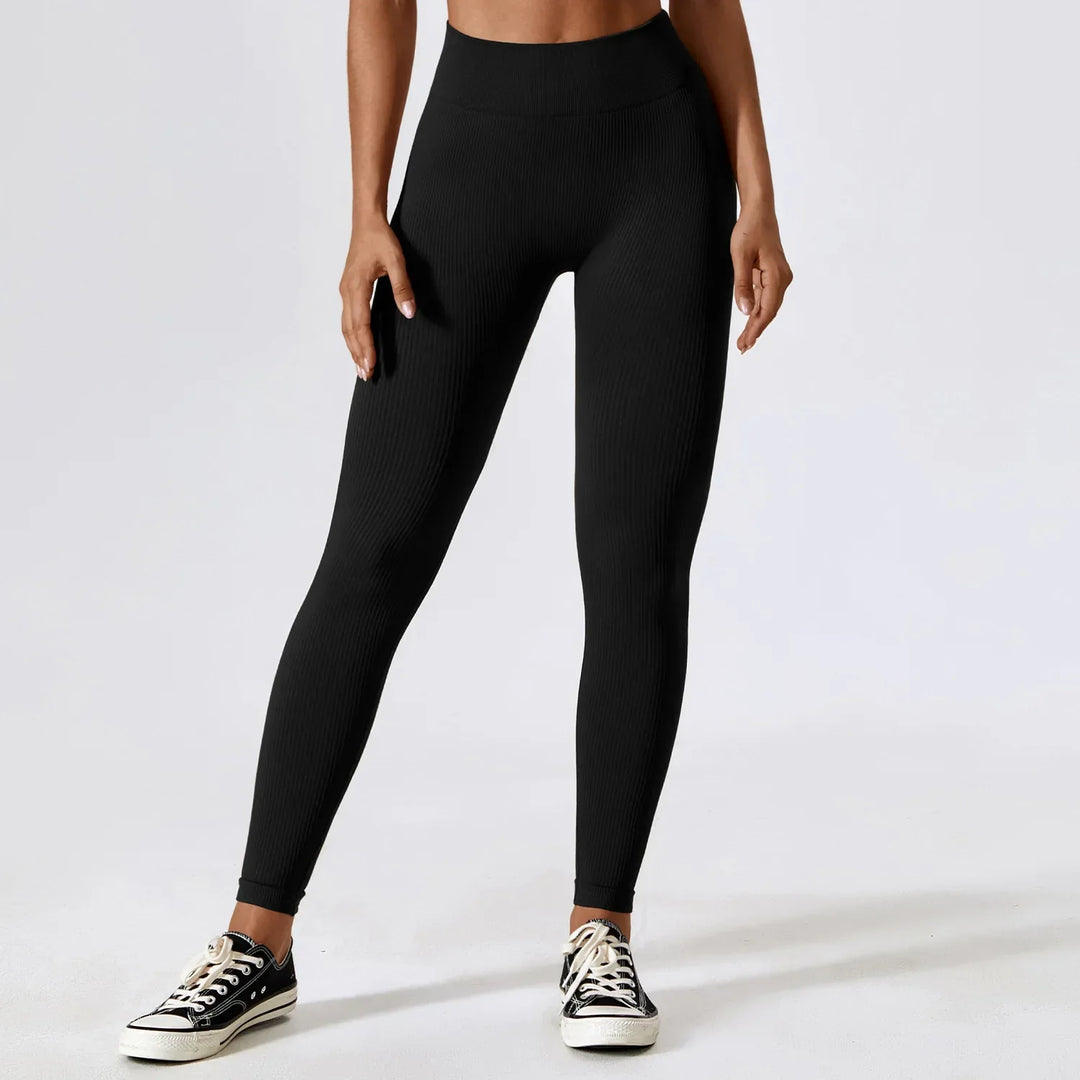 Tess - Push Up Ribbed Leggings