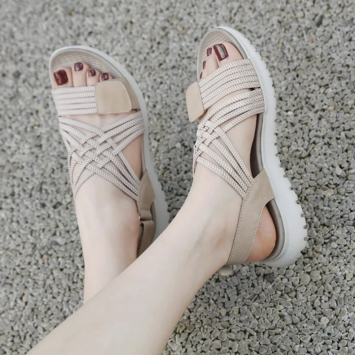 Taylor Striped Sandal