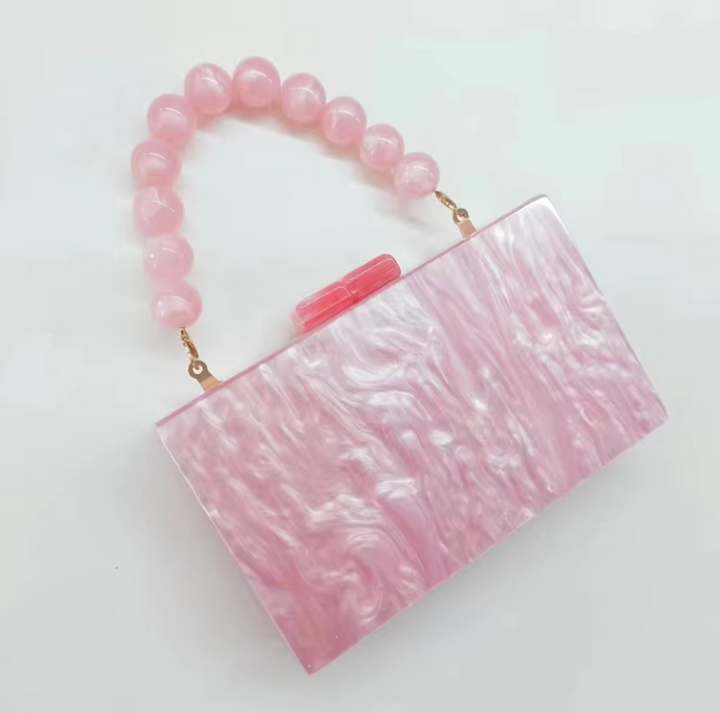 Kaelin - Chic Acrylic Luxury Handbag