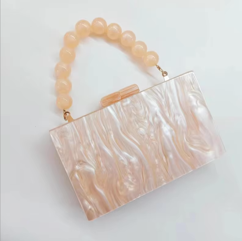 Kaelin - Chic Acrylic Luxury Handbag