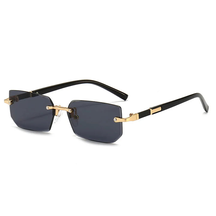 Sleek Rimless Sunglasses