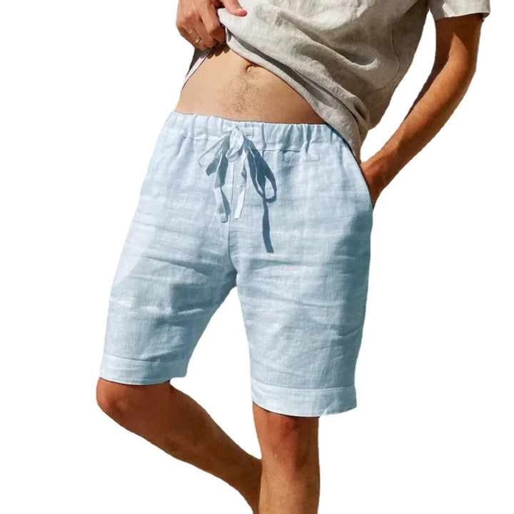 DANIEL™ - COTTON LINEN BEACH SHORTS