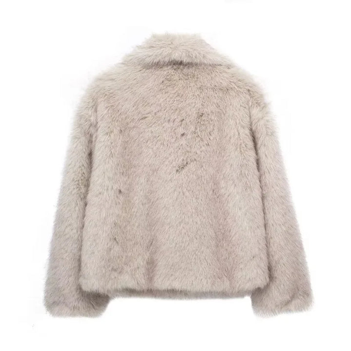 Elevate Your Style with the Auralis Chic Faux Fur Jacket