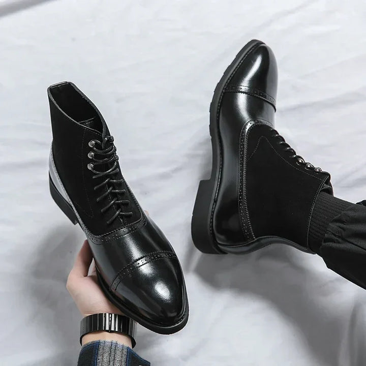 Felix | Classic Lace-Up Leather Boots