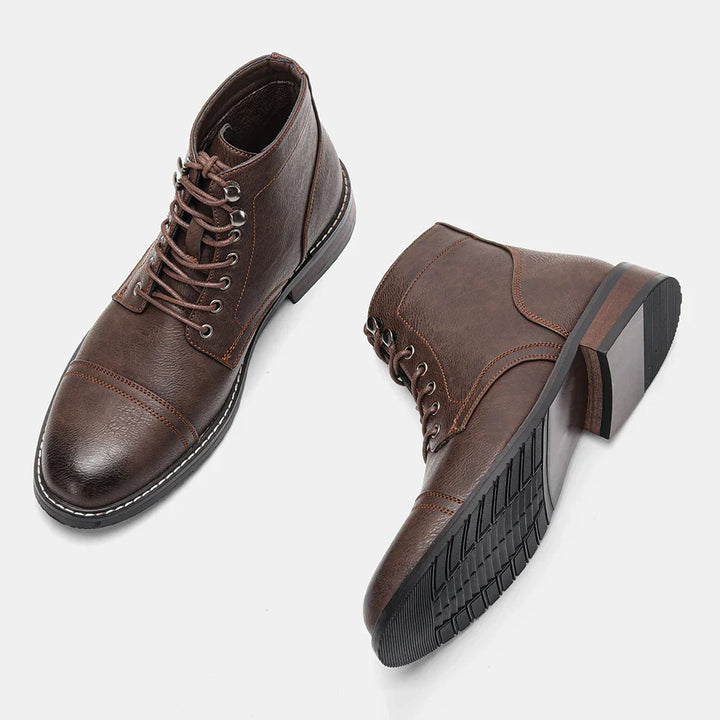 Jameson | Vintage Cap-Toe Derby Boots