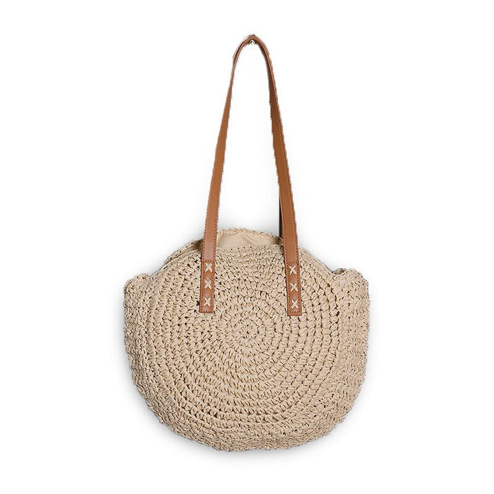 Bonnie - Handmade Multifunctional Straw Handbag