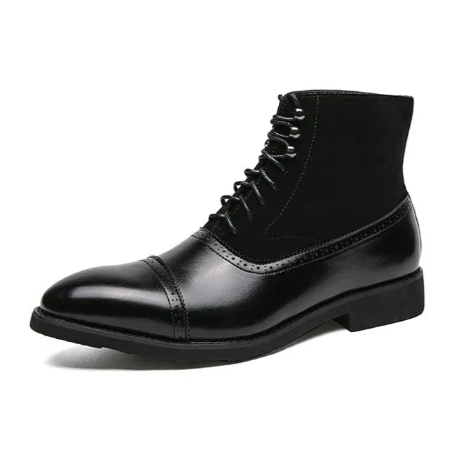 Felix | Classic Lace-Up Leather Boots