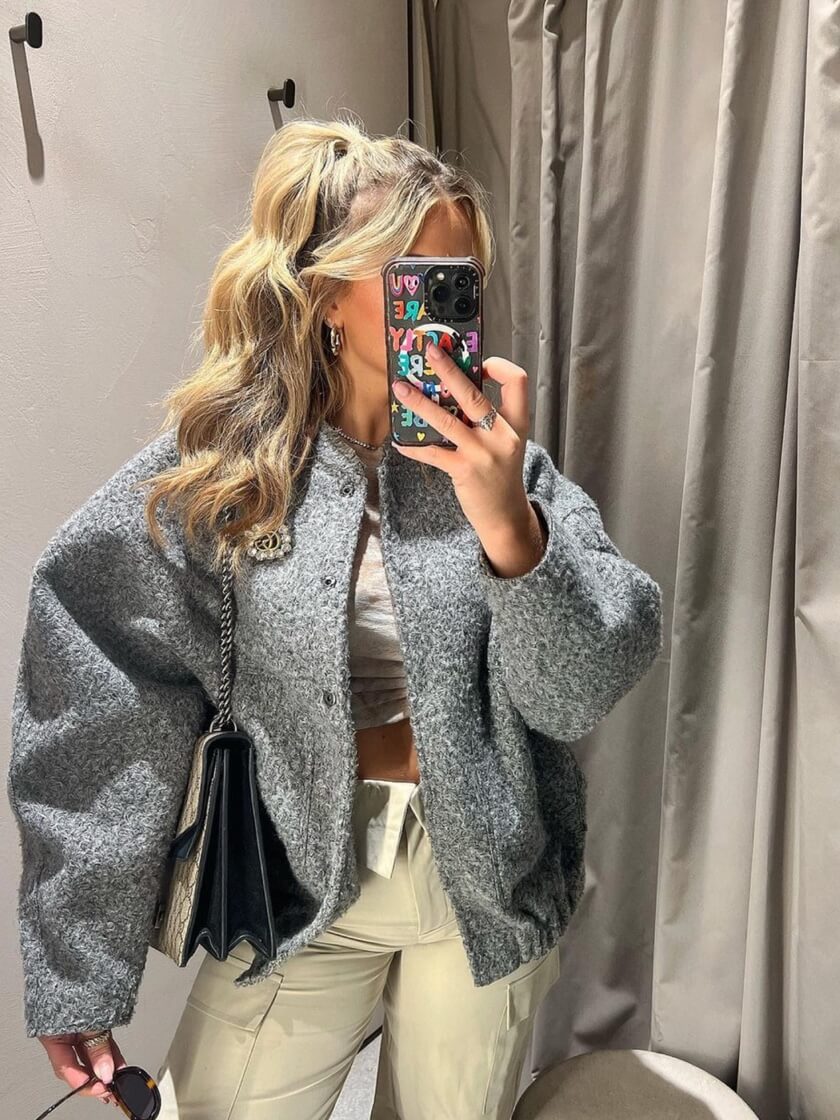 Chic + Cozy: Oversized Open Jacket by Alira