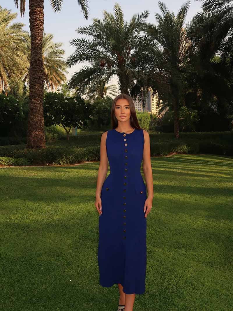 Elegant Leona Maxi Dress for Effortless Style