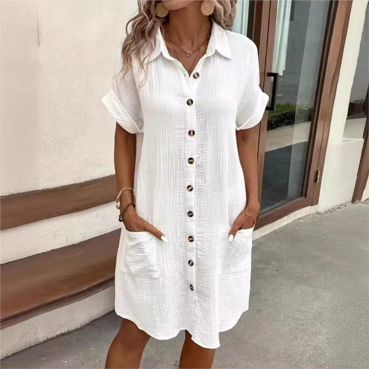 CAROLE | Short Sleeve Dress