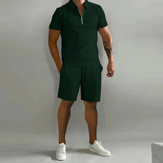 NATHAN | Luxury Men's Polo and Short Set