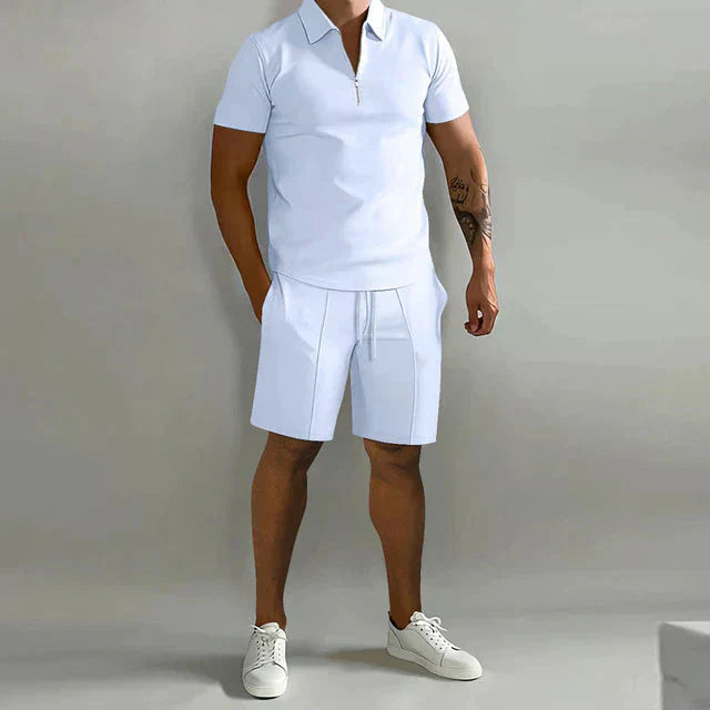 NATHAN | Luxury Men's Polo and Short Set