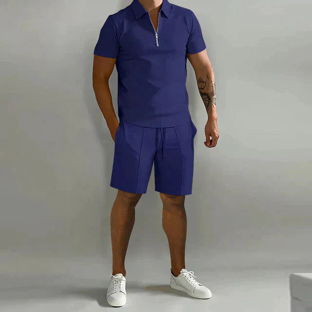 NATHAN | Luxury Men's Polo and Short Set