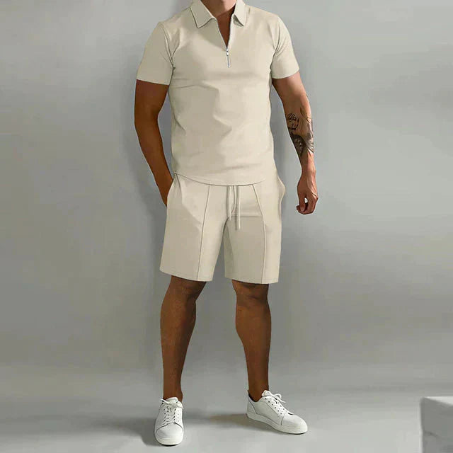 NATHAN | Luxury Men's Polo and Short Set