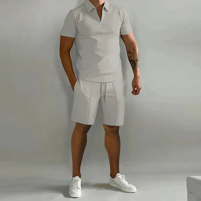 NATHAN | Luxury Men's Polo and Short Set