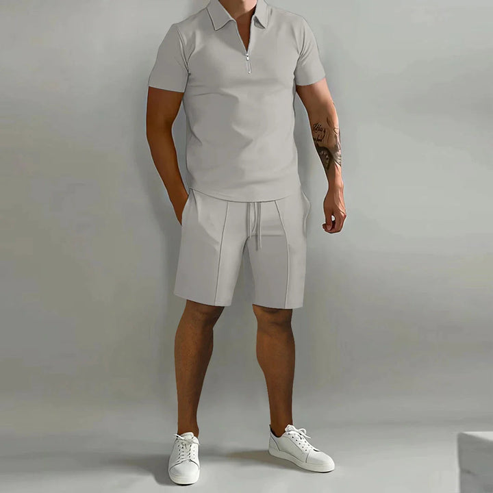 HENRY | Polo and Shorts Two Pieced Set Men