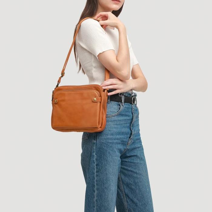 Lily - Handmade Soft Leather Shoulder Bag