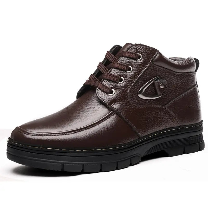 Harris | Men's Warm Leather Winter Boots