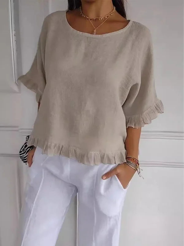 Nathalie | Linen Shirt 1+1