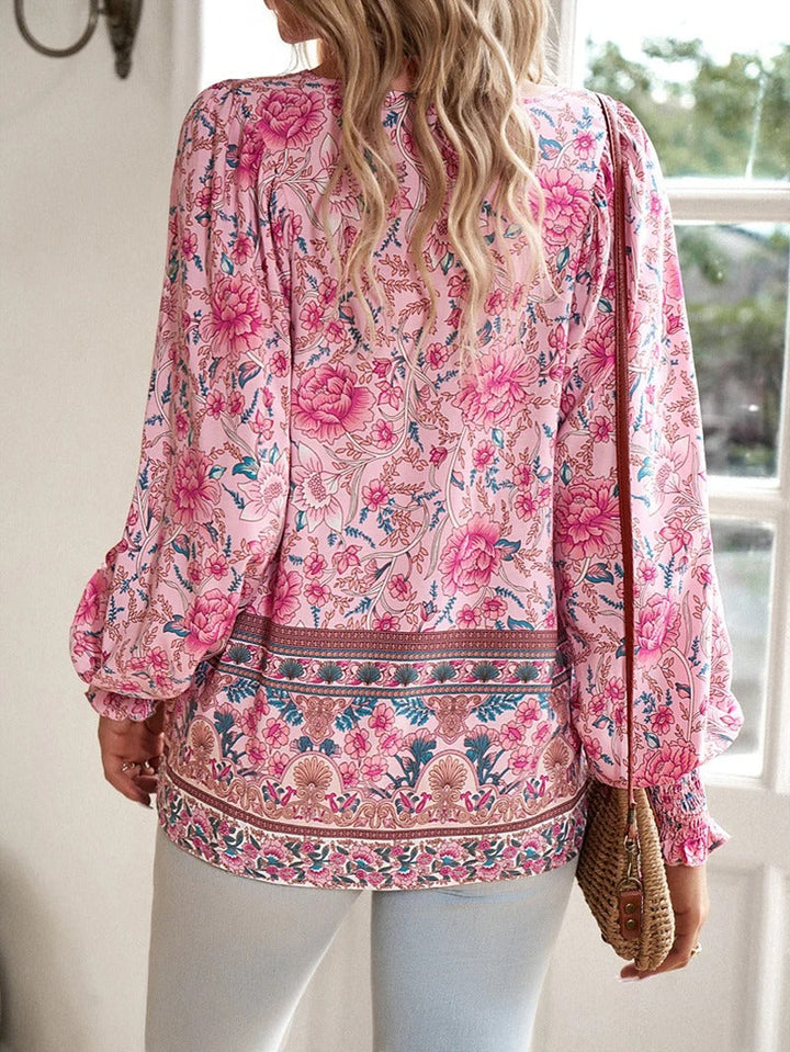 DEBORAH | STYLISH FLORAL BLOUSE