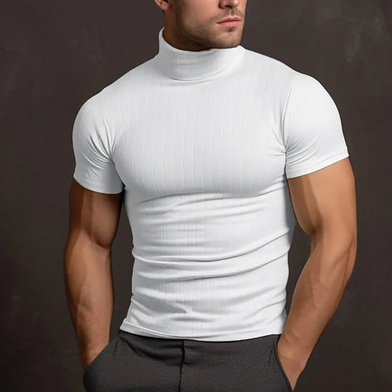 DASH™ - MEN'S TURTLENECK T-SHIRT