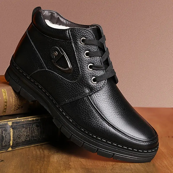 Harris | Men's Warm Leather Winter Boots