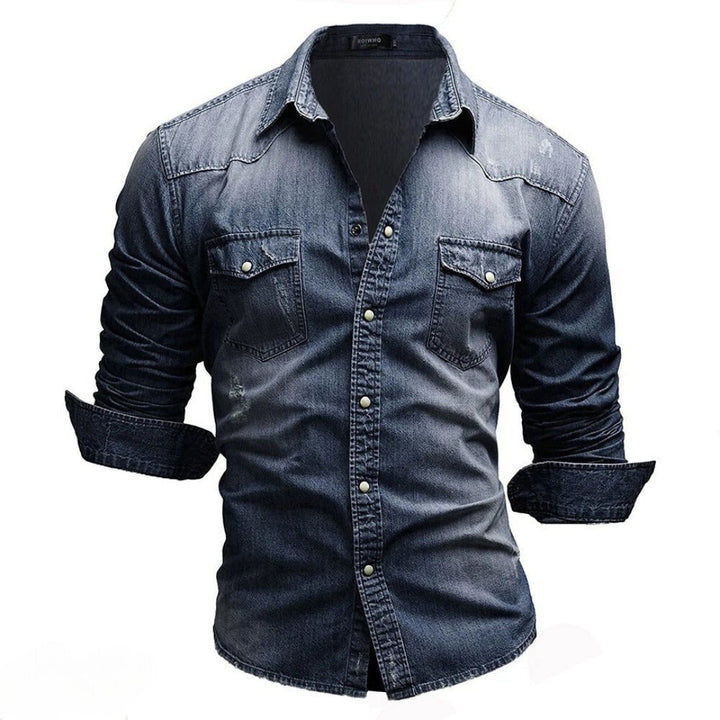 Giancarlo™ | Retro Denim Shirt