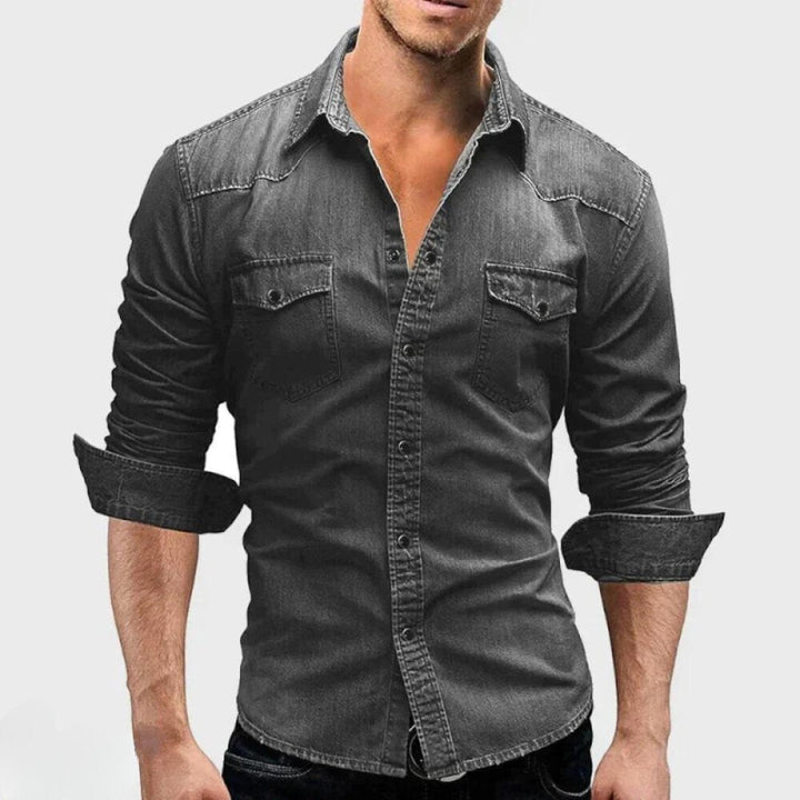 Giancarlo™ | Retro Denim Shirt