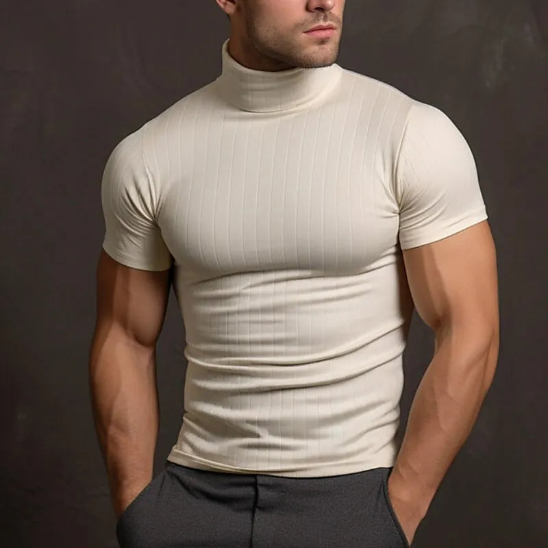 DASH™ - MEN'S TURTLENECK T-SHIRT