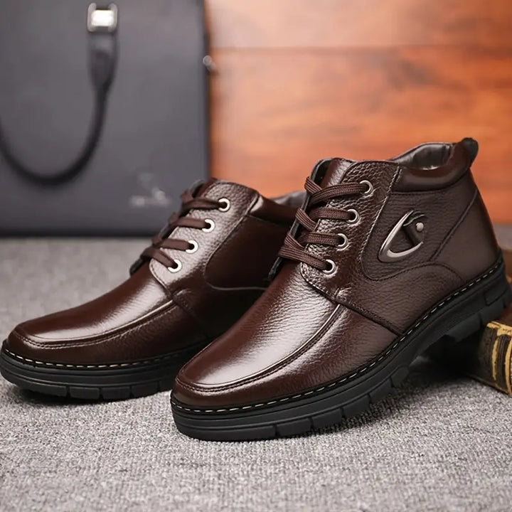 Harris | Men's Warm Leather Winter Boots