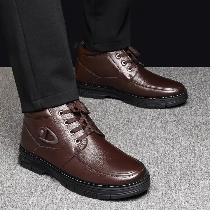 Harris | Men's Warm Leather Winter Boots