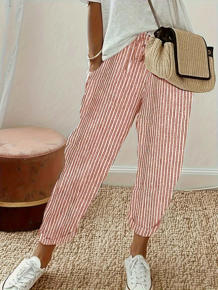 Norah™ | Striped Lightweight Pants